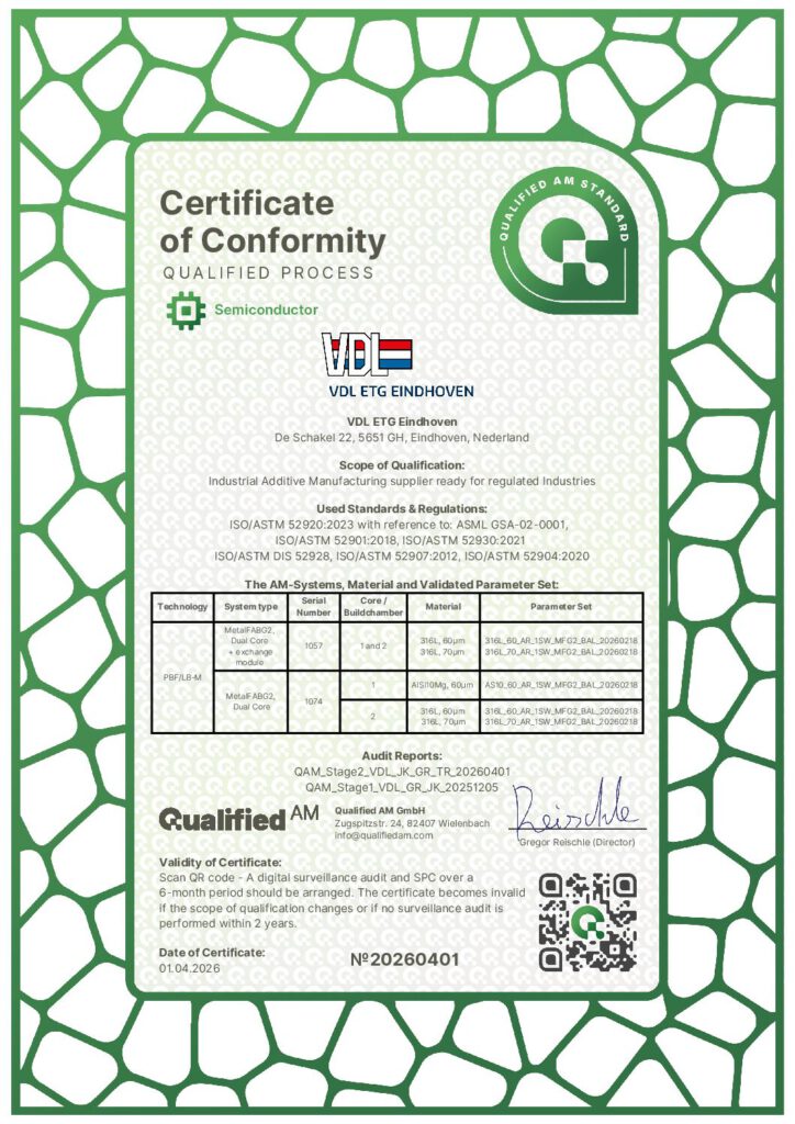 AM VDL 2026 certification corr.
