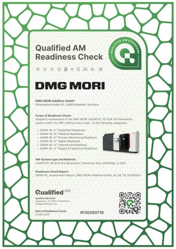 AM DMG Mori Readiness Check final